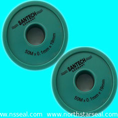 China PTFE Thread Seal Tape , tape 19mm x0.1mm x50m Density:0.3g/cm3 Saudi Arabia supplier